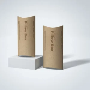 Kraft Pillow Boxes