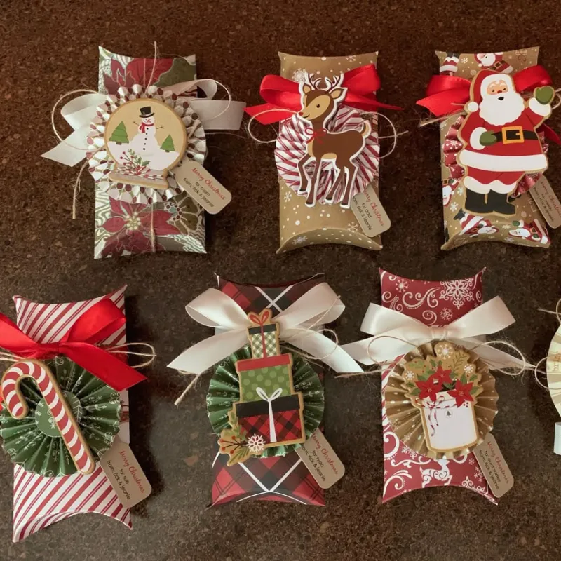 Christmas Pillow Boxes