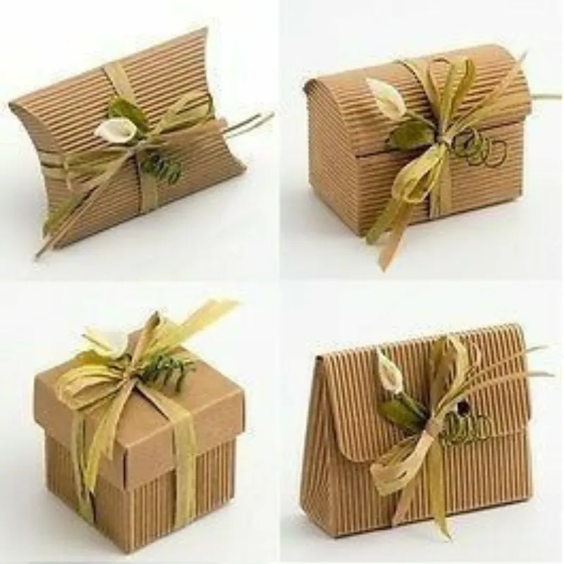 Kraft Pillow Boxes - Image 5