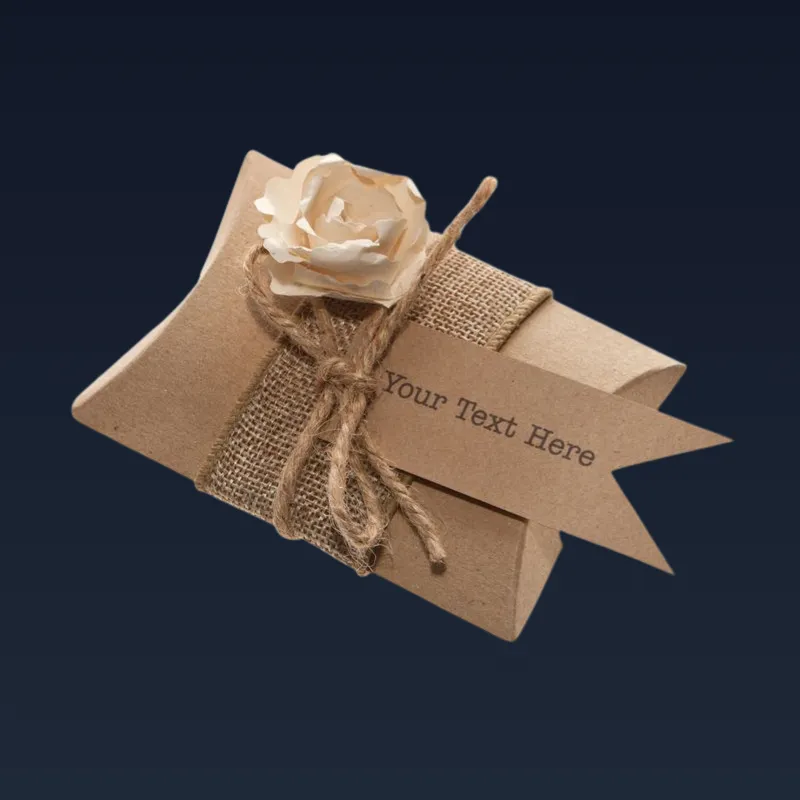 Kraft Pillow Boxes - Image 4