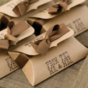 Kraft Pillow Boxes