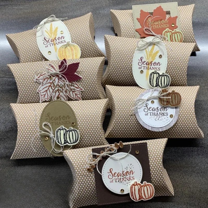 Kraft Pillow Boxes - Image 3